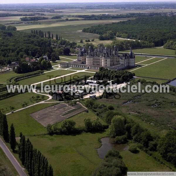 Photo aérienne de Chambord