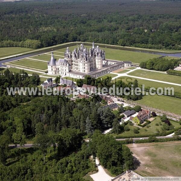 Photo aérienne de Chambord