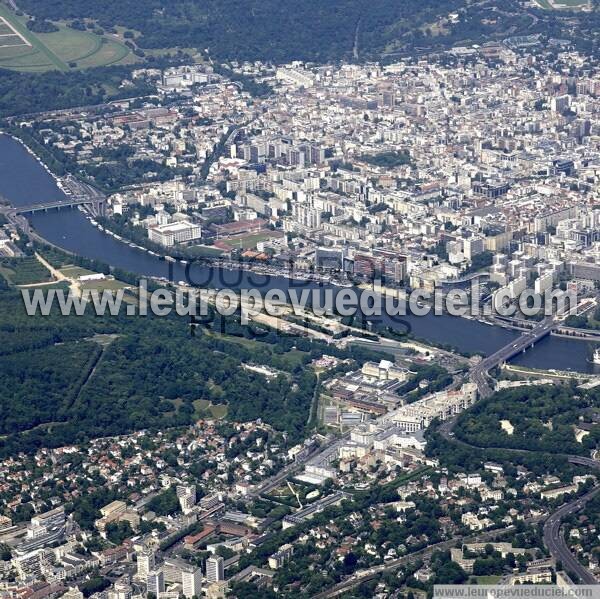 Photo aérienne de Boulogne-Billancourt