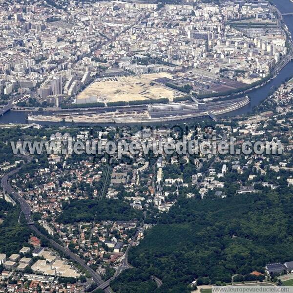 Photo aérienne de Boulogne-Billancourt