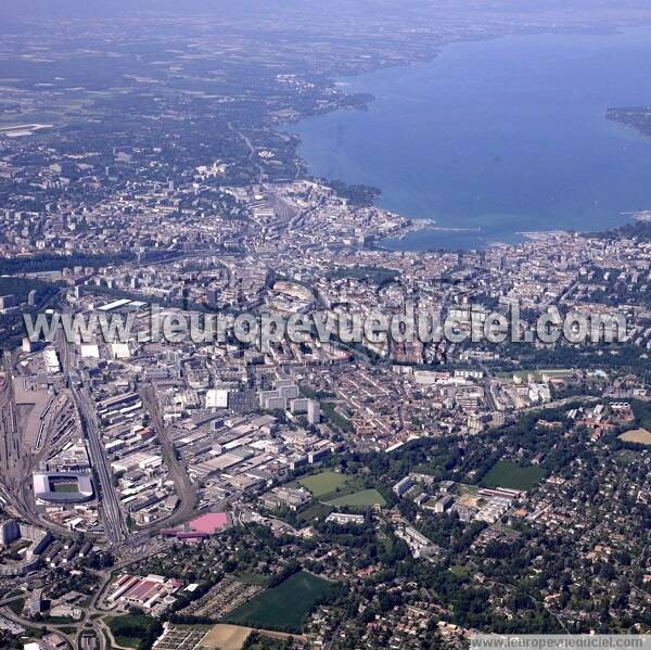 Photo aérienne de Genve