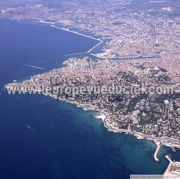 Photo aérienne de Marseille