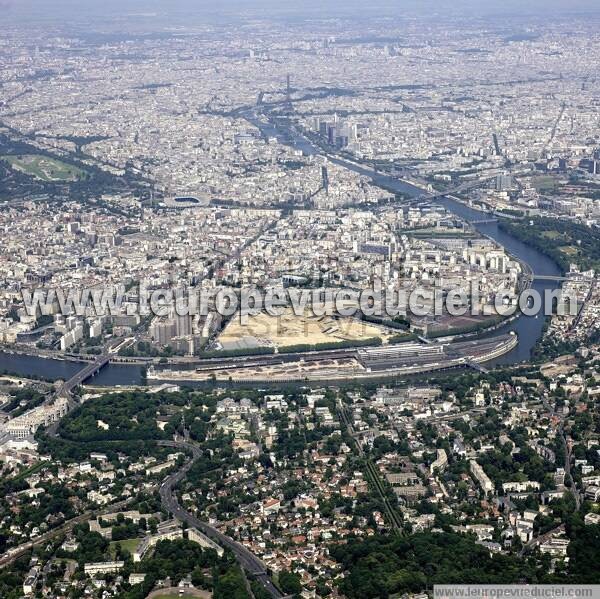 Photo aérienne de Paris