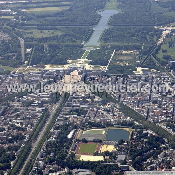 Photo aérienne de Versailles