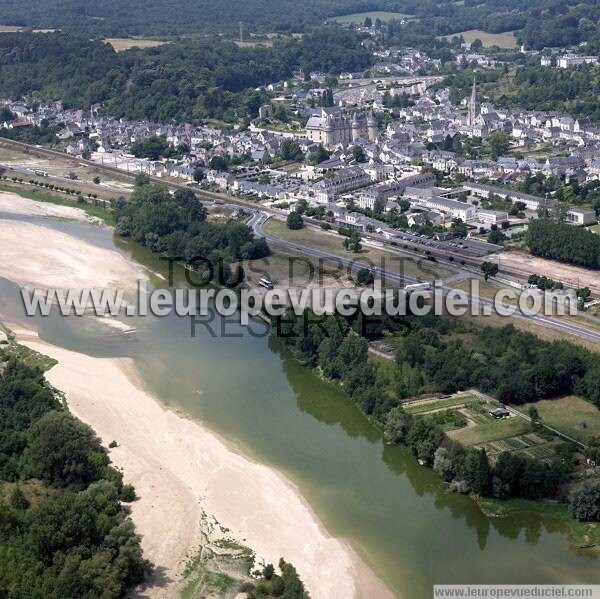 Photo aérienne de Langeais