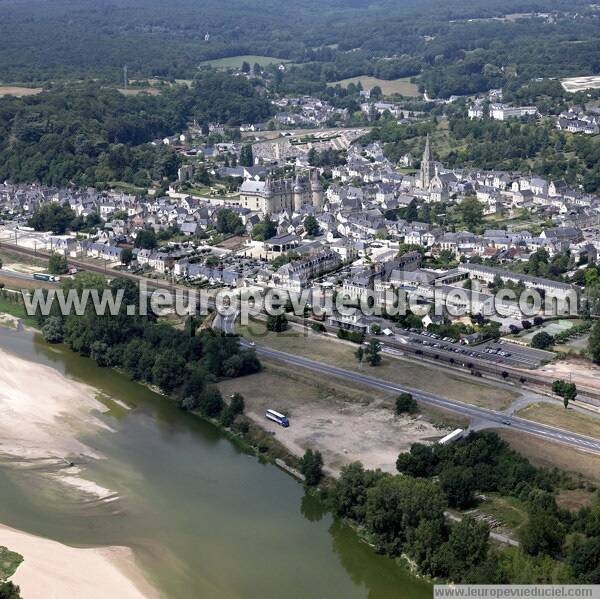 Photo aérienne de Langeais