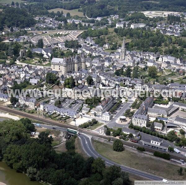 Photo aérienne de Langeais