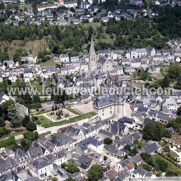 Photo aérienne de Langeais