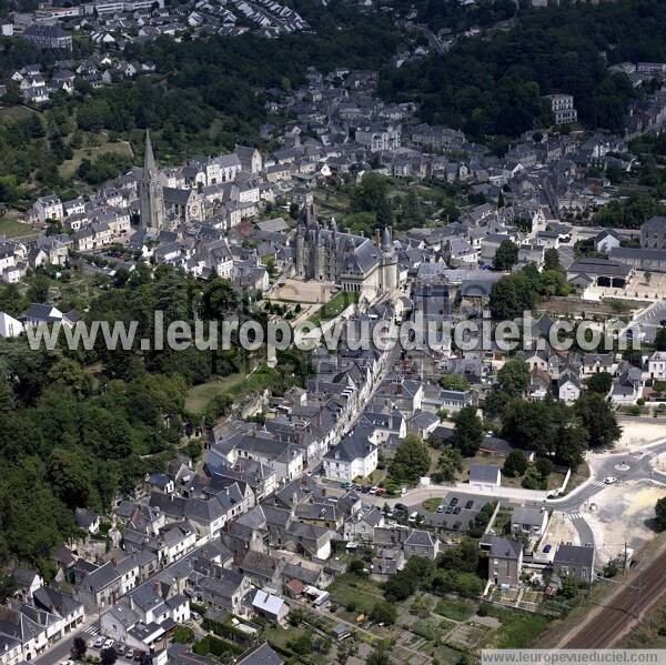 Photo aérienne de Langeais