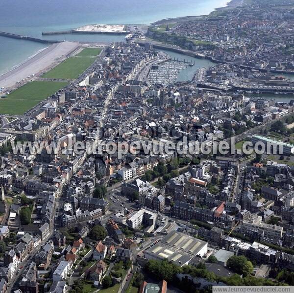 Photo aérienne de Dieppe