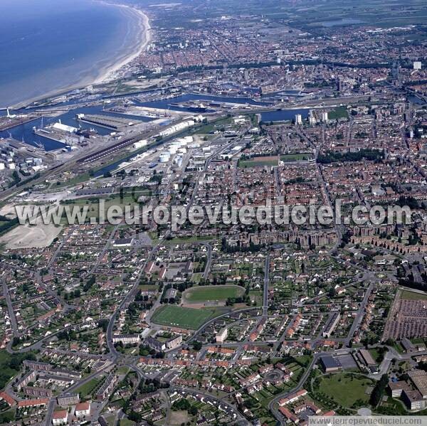 Photo aérienne de Dunkerque