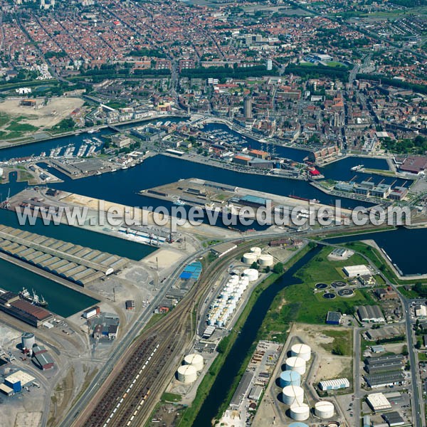 Photo aérienne de Dunkerque