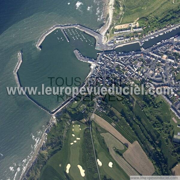 Photo aérienne de Port-en-Bessin-Huppain