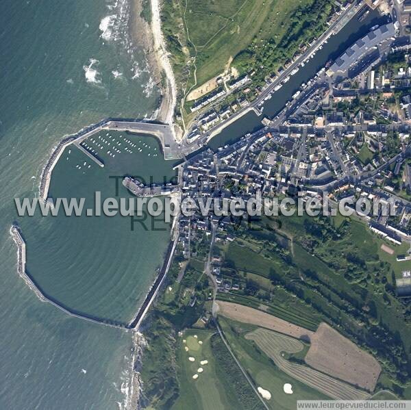 Photo aérienne de Port-en-Bessin-Huppain