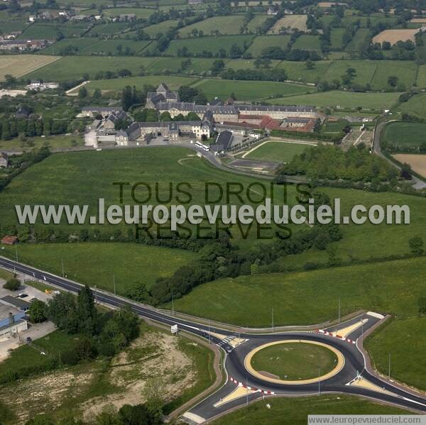 Photo aérienne de Saint-Sauveur-le-Vicomte