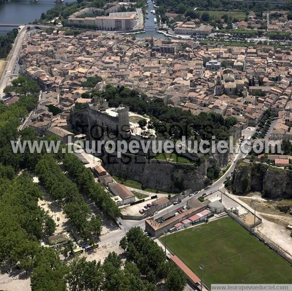 Photo aérienne de Beaucaire