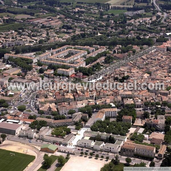 Photo aérienne de Tarascon