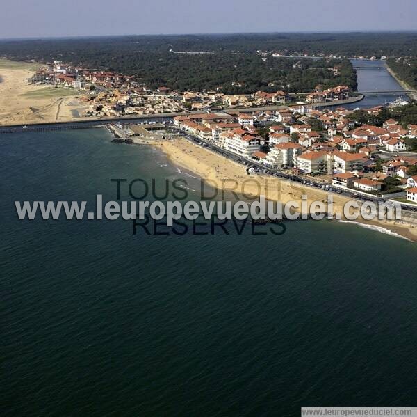 Photo aérienne de Capbreton