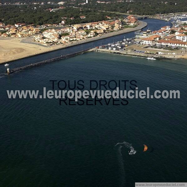 Photo aérienne de Capbreton