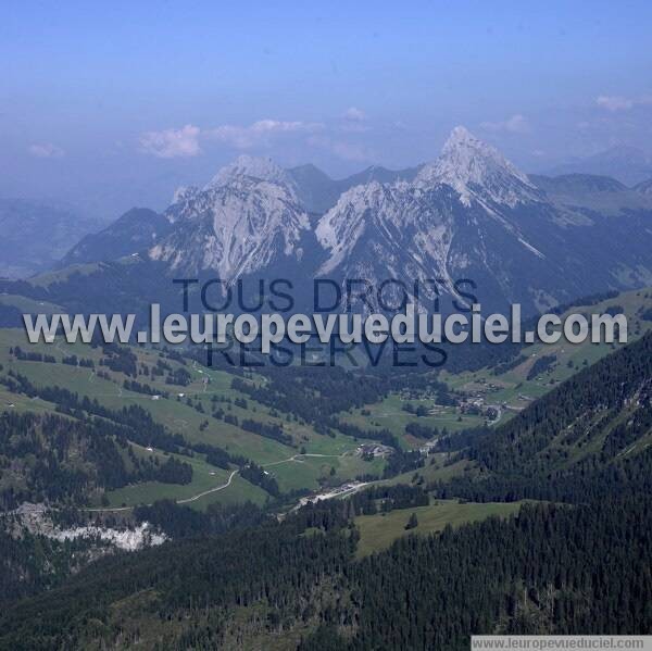 Photo aérienne de Leysin