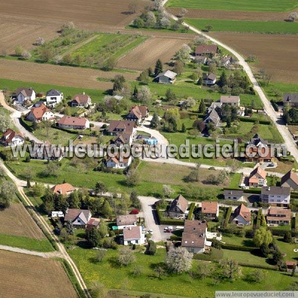 Photo aérienne de Hagenthal-le-Bas