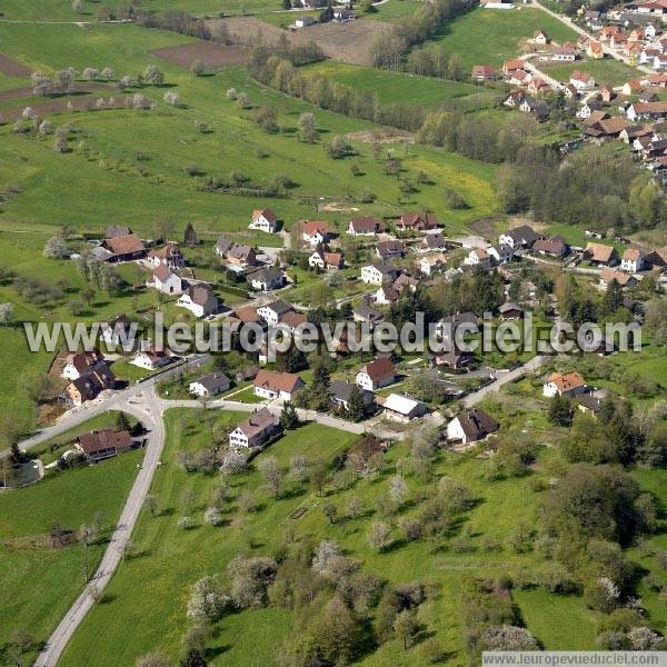 Photo aérienne de Hagenthal-le-Bas