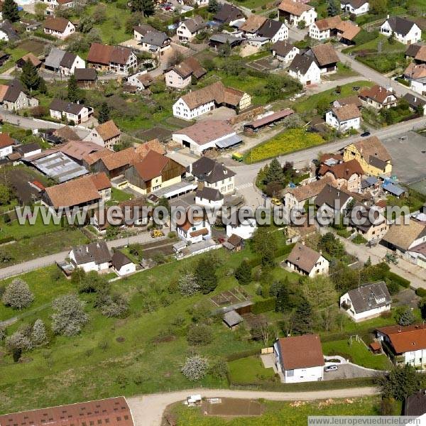 Photo aérienne de Hagenthal-le-Haut