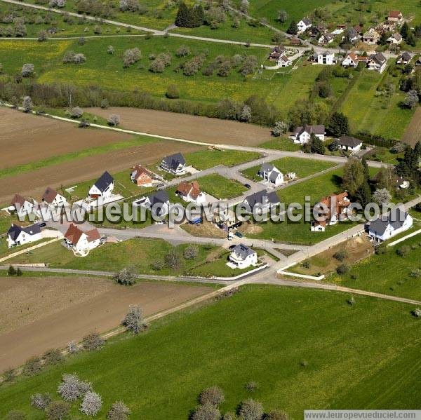 Photo aérienne de Hagenthal-le-Haut