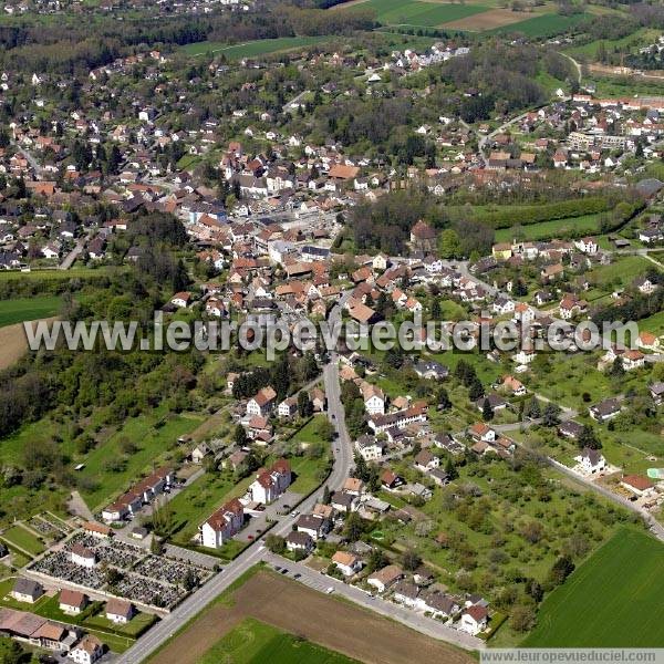 Photo aérienne de Hégenheim