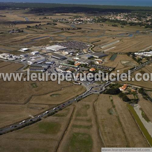 Photo aérienne de La Barre-de-Monts