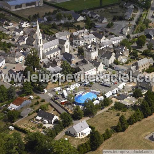 Photo aérienne de Saffré