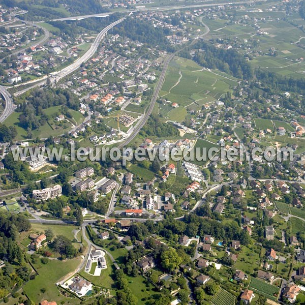 Photo aérienne de Lutry