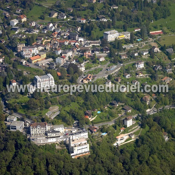 Photo aérienne de Montreux