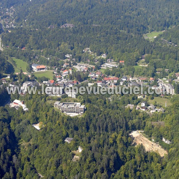 Photo aérienne de Saint-Cergue