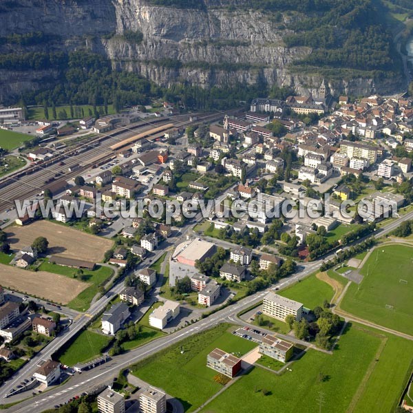 Photo aérienne de Saint-Maurice