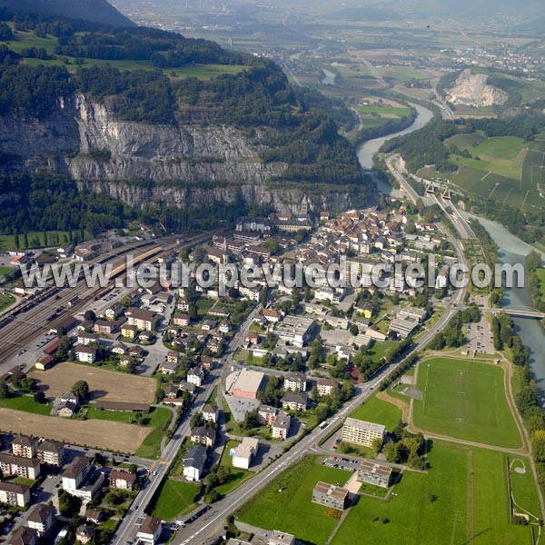 Photo aérienne de Saint-Maurice