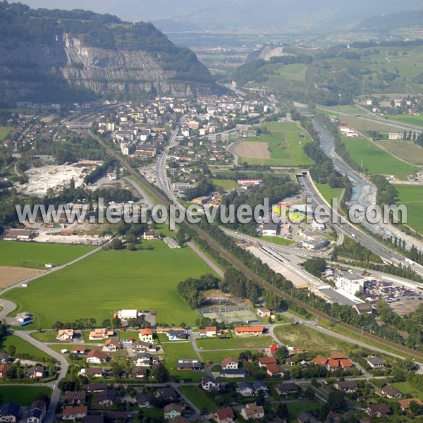 Photo aérienne de Saint-Maurice