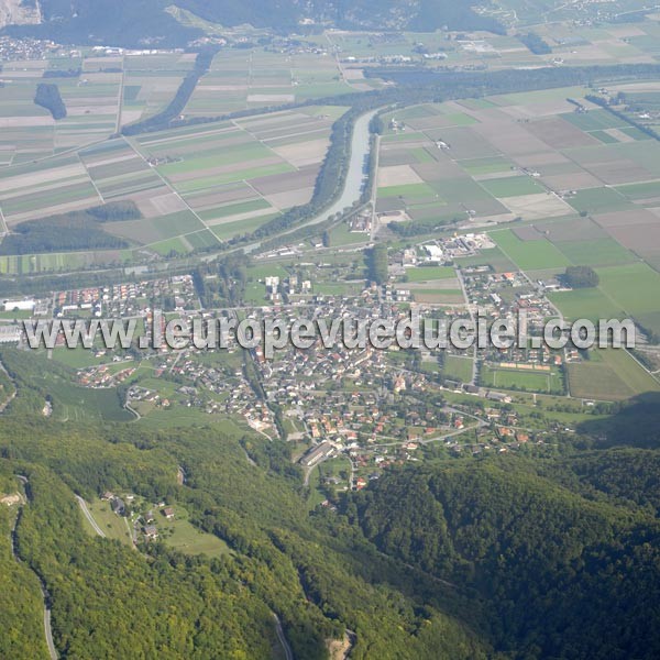 Photo aérienne de Vouvry