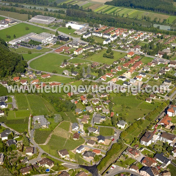 Photo aérienne de Vouvry