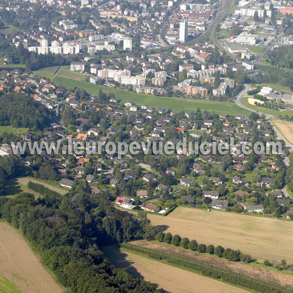 Photo aérienne de Yverdon-les-Bains