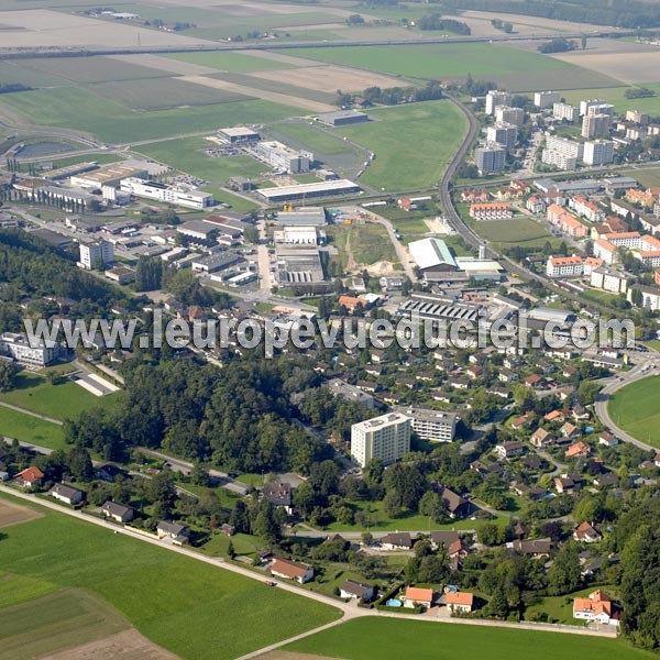 Photo aérienne de Yverdon-les-Bains