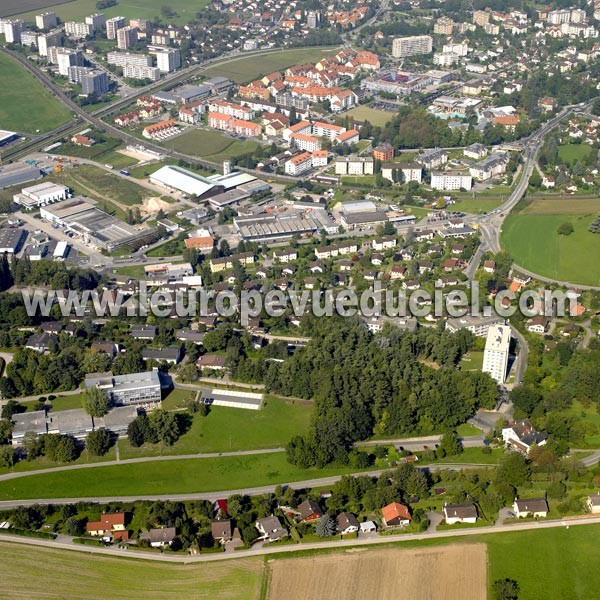 Photo aérienne de Yverdon-les-Bains