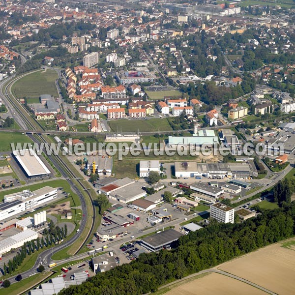 Photo aérienne de Yverdon-les-Bains