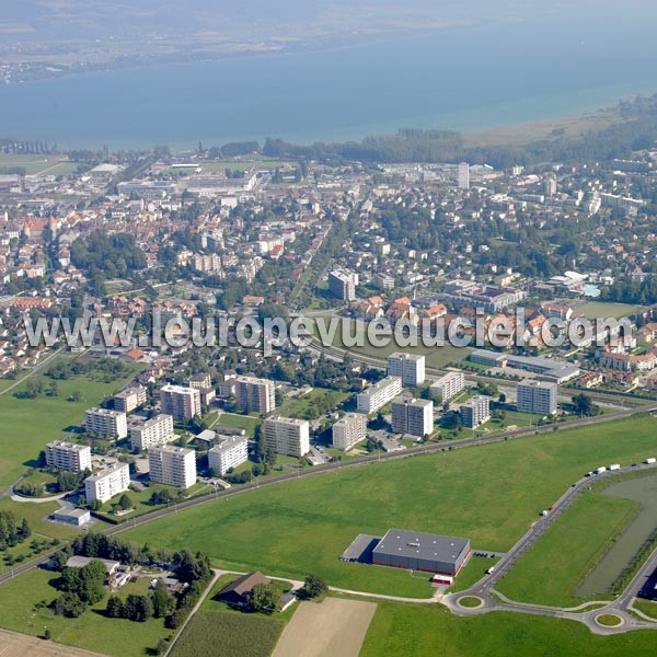 Photo aérienne de Yverdon-les-Bains