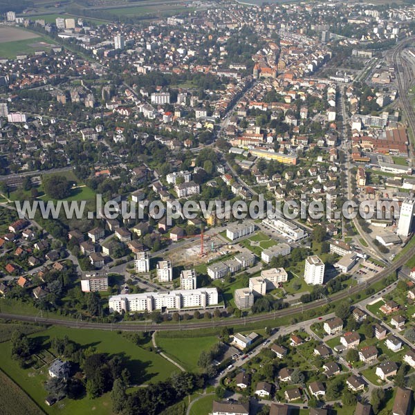 Photo aérienne de Yverdon-les-Bains