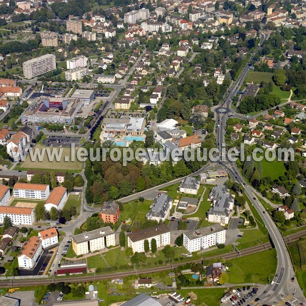 Photo aérienne de Yverdon-les-Bains