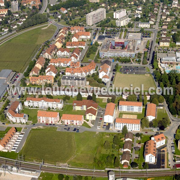 Photo aérienne de Yverdon-les-Bains