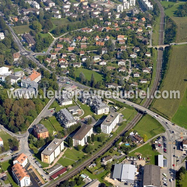 Photo aérienne de Yverdon-les-Bains