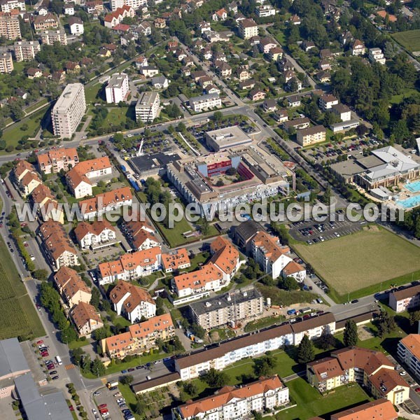 Photo aérienne de Yverdon-les-Bains