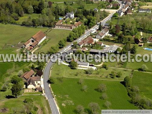 Photo aérienne de Hautefort